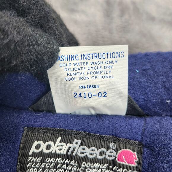 Vintage 90s Sportsmaster Jacket, Polar Fleece Lined, USA Made Men's Small - Picture 10 of 14